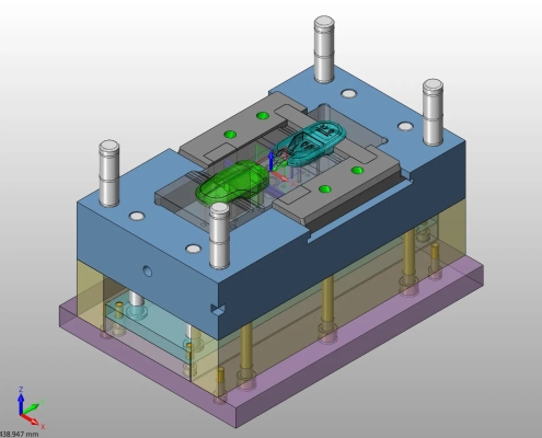 Silicone prototype mold design